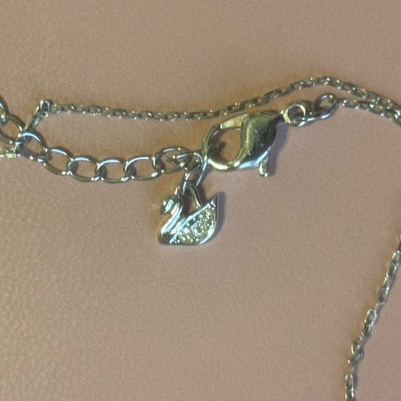 Swarovski crystal Snowflake pendant chain Magic Snowflake, Rhodium plated silver - Picture 8 of 15